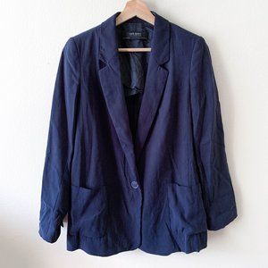 Zara New Navy Blazer S